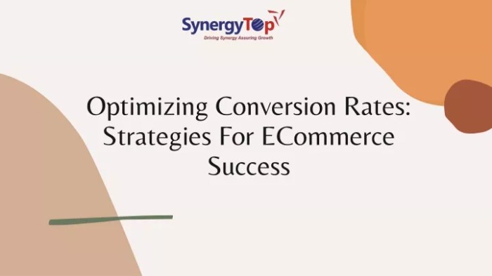 Optimizing Conversion Rates